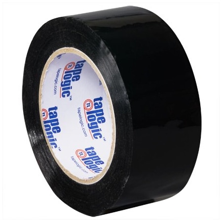 Tape Logic 2'' x 110 yds. Black Tape Logic Carton Sealing Tape, 6PK T90222BK6PK